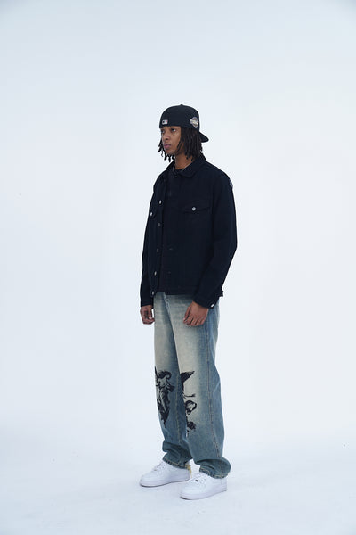 'SAINTLESS ERA FADED JEANS' VALKYRE 3.0