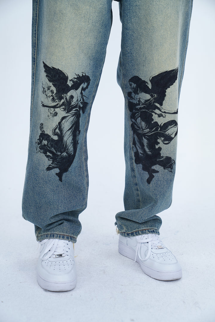 'SAINTLESS ERA FADED JEANS' VALKYRE 3.0