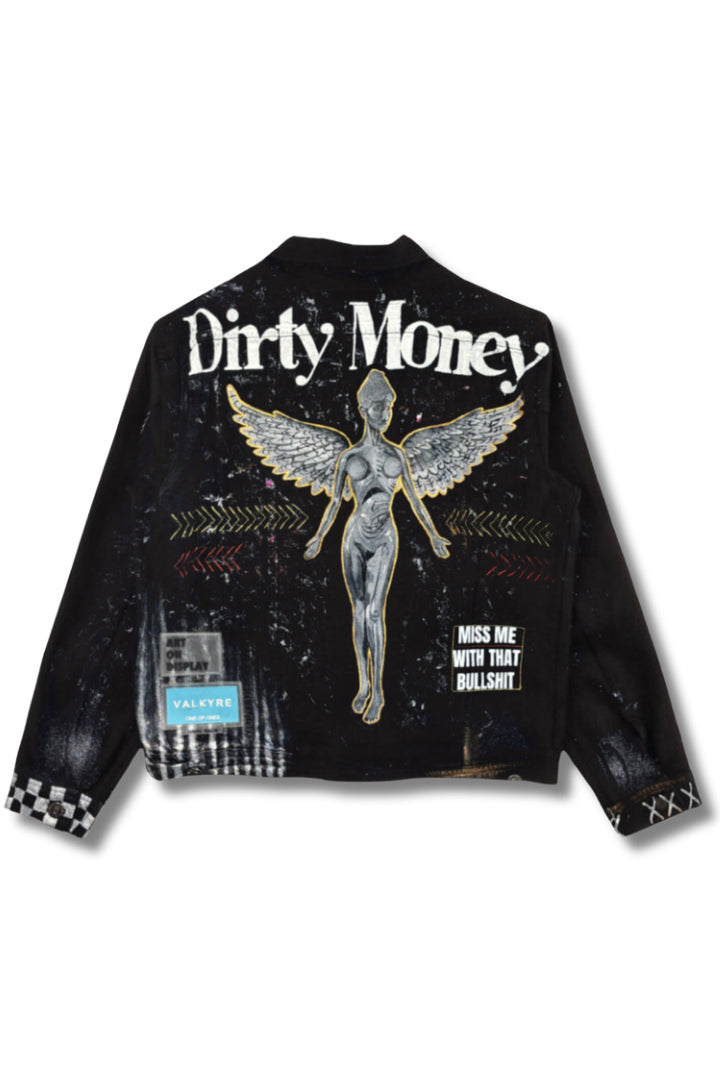 'DIRTY MONEY' BLACK VALKYRE JACKET