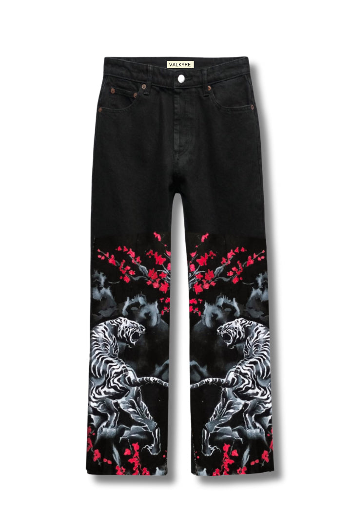 ‘CROUCHING TIGER HIDDEN DRAGON’ VALKYRE JEANS