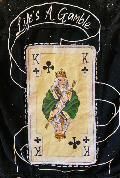 'LIFE'S A GAMBLE' KING OF CLUBS VALKYRE JACKET