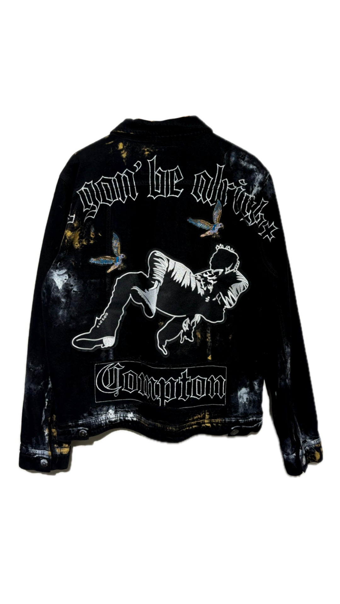 'WE GON' BE ALRIGHT' BLACK VALKYRE JACKET