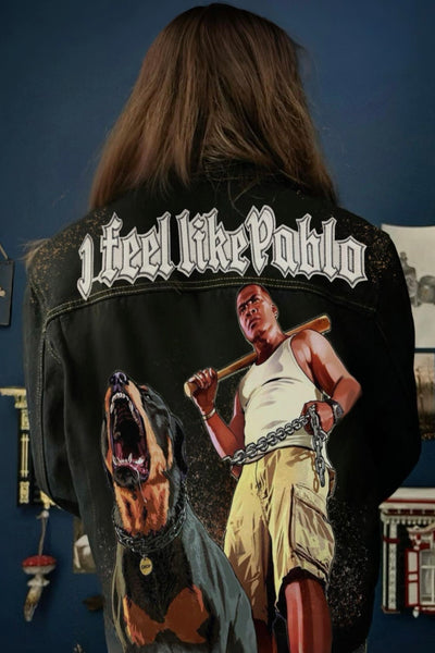 ‘GHETTO GOSPEL’ VALKYRE HAND PAINTED JACKET 3.0