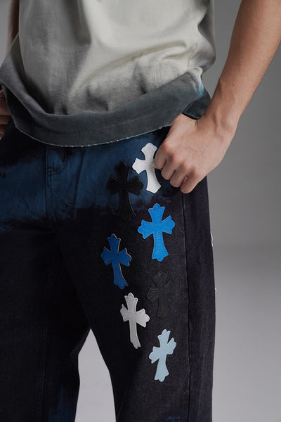 CROSSFIRE BLUE UNISEX VALKYRE JEANS