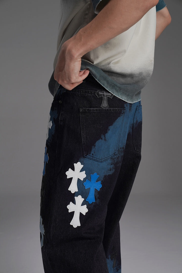 CROSSFIRE BLUE UNISEX VALKYRE JEANS