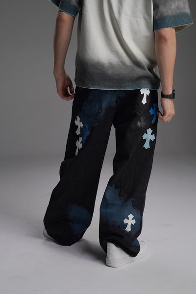 CROSSFIRE BLUE UNISEX VALKYRE JEANS