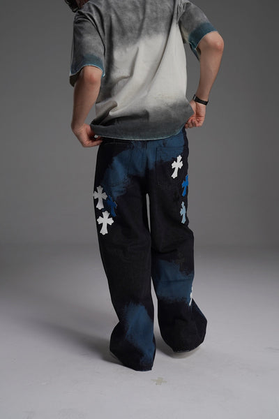 CROSSFIRE BLUE UNISEX VALKYRE JEANS