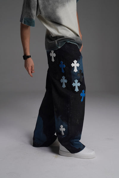 CROSSFIRE BLUE UNISEX VALKYRE JEANS
