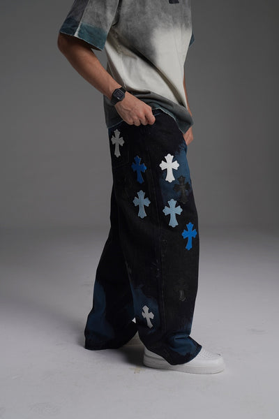CROSSFIRE BLUE UNISEX VALKYRE JEANS