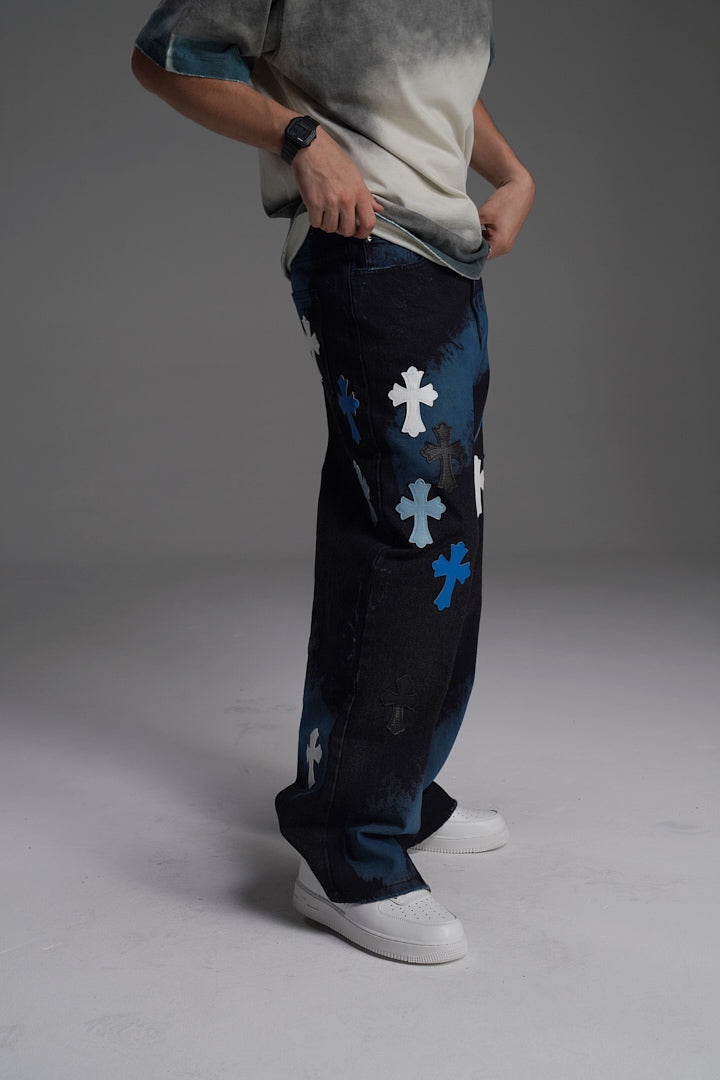 CROSSFIRE BLUE UNISEX VALKYRE JEANS