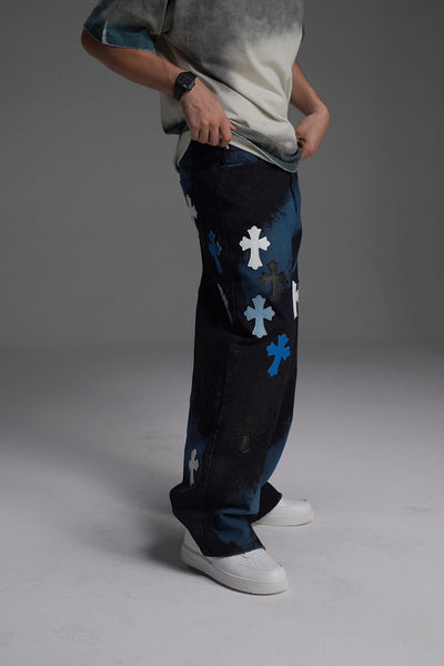 CROSSFIRE BLUE UNISEX VALKYRE JEANS
