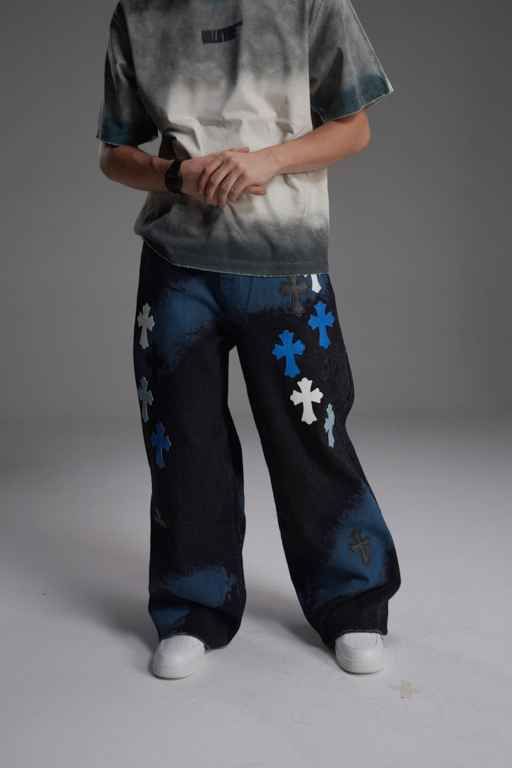 CROSSFIRE BLUE UNISEX VALKYRE JEANS