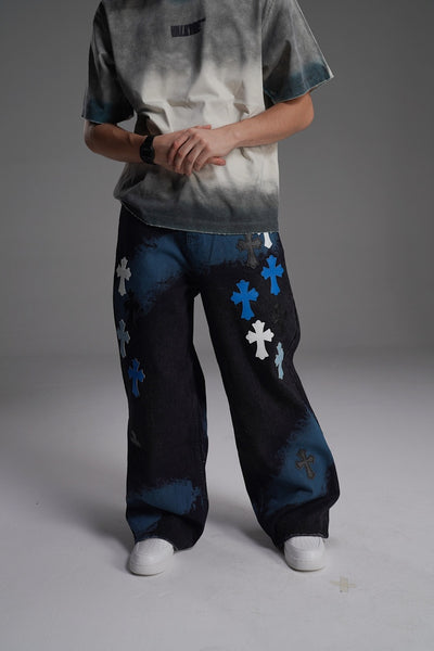 CROSSFIRE BLUE UNISEX VALKYRE JEANS