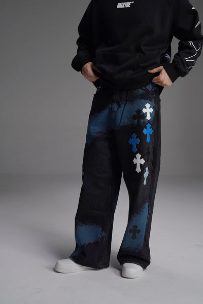 CROSSFIRE BLUE UNISEX VALKYRE JEANS