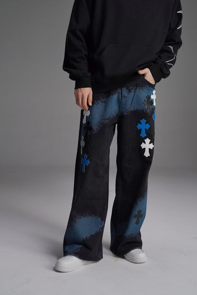CROSSFIRE BLUE UNISEX VALKYRE JEANS