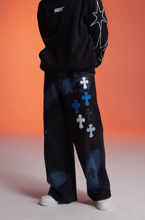 CROSSFIRE BLUE UNISEX VALKYRE JEANS