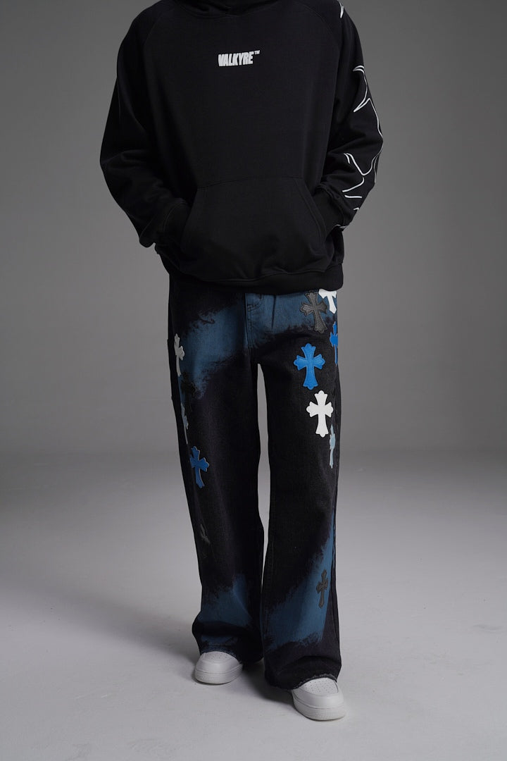 CROSSFIRE BLUE UNISEX VALKYRE JEANS