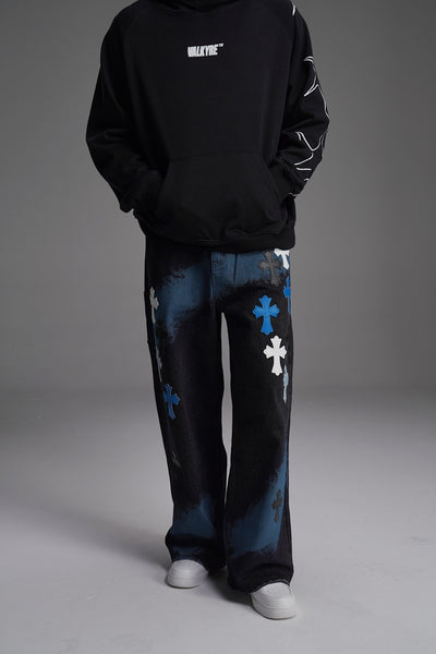 CROSSFIRE BLUE UNISEX VALKYRE JEANS
