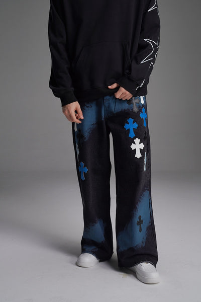 CROSSFIRE BLUE UNISEX VALKYRE JEANS