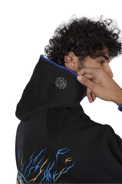 'KING'S MARK' VALKYRE EMBROIDERED HOODIE