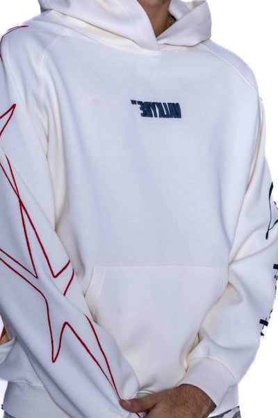 ‘NO GUTS, NO GLORY’ VALKYRE HAND PAINTED HOODIE