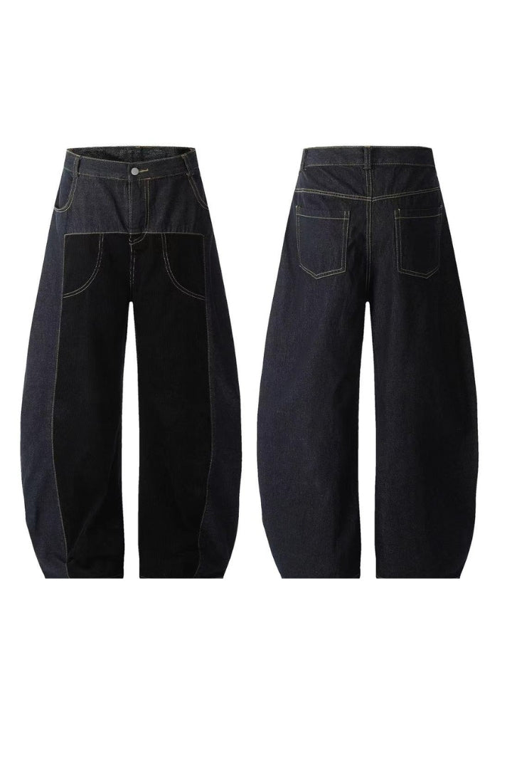 'ZONE BLACK BALLOON JEANS' VALKYRE JEANS - S3