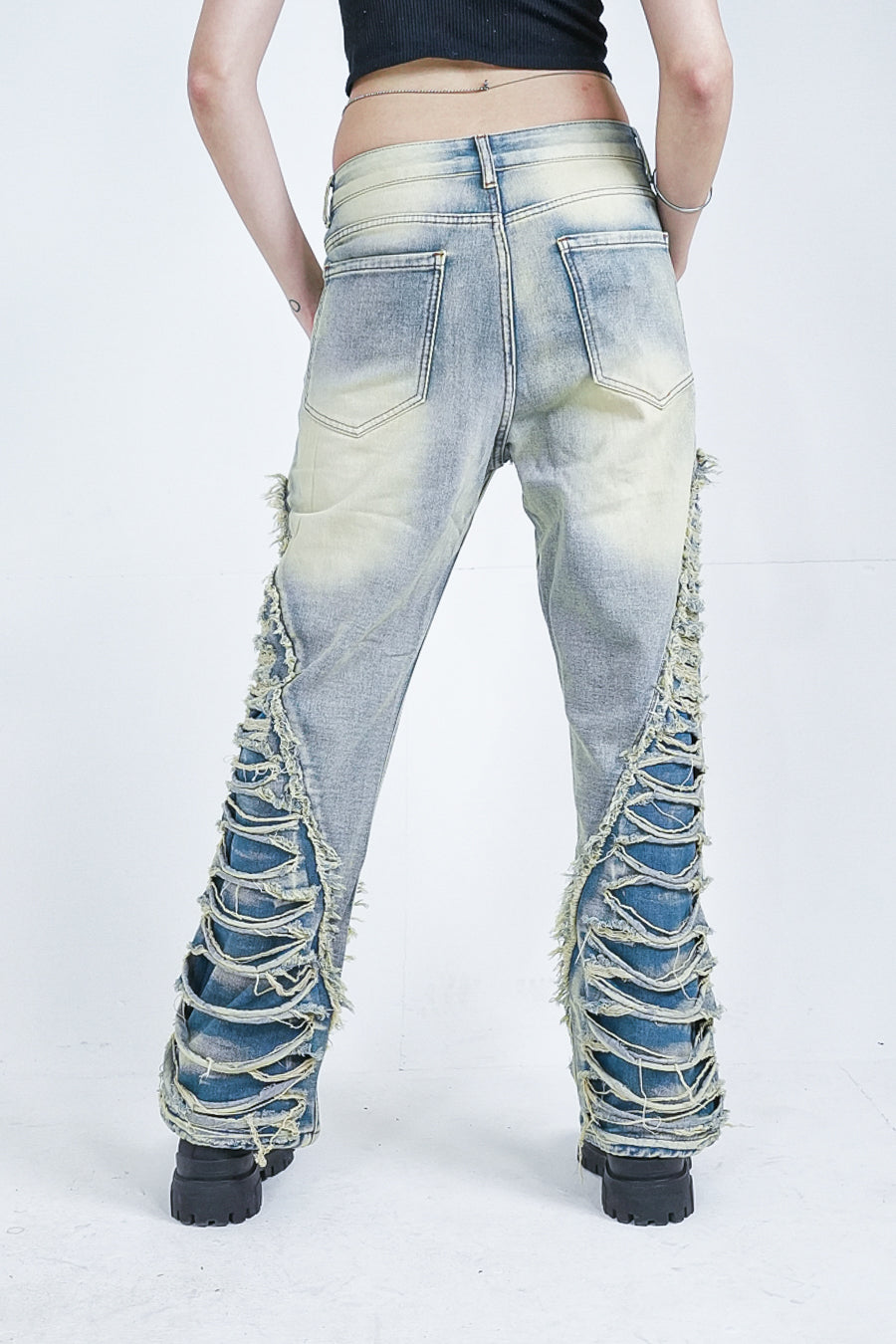 RIOT RIPPER WASHED VALKYRE JEANS