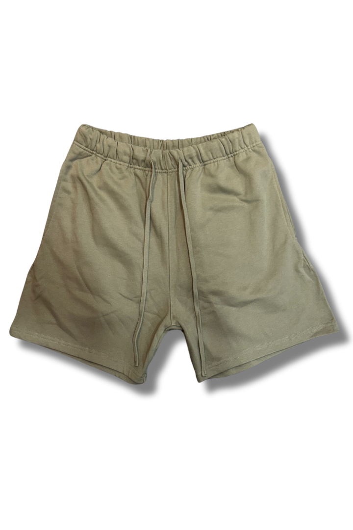 GREEN OLIVE SHORTS