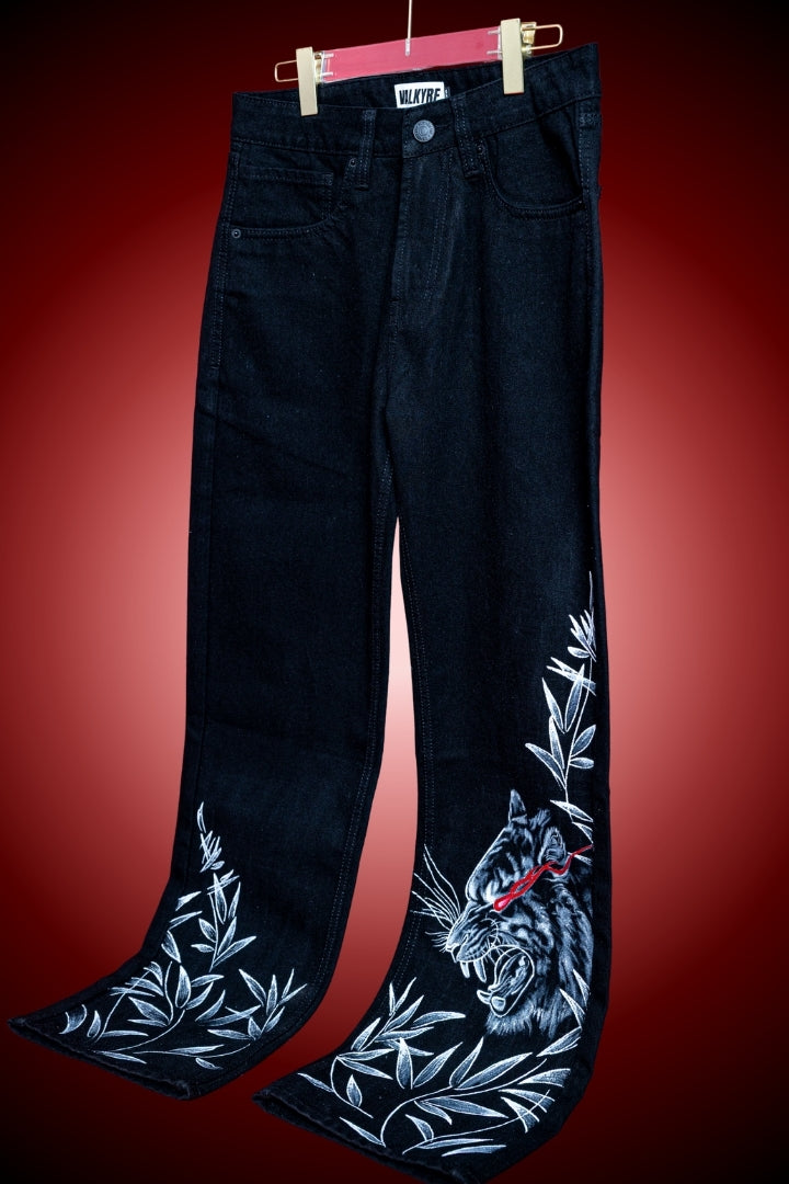 'EYE OF THE TIGER' VALKYRE JEANS