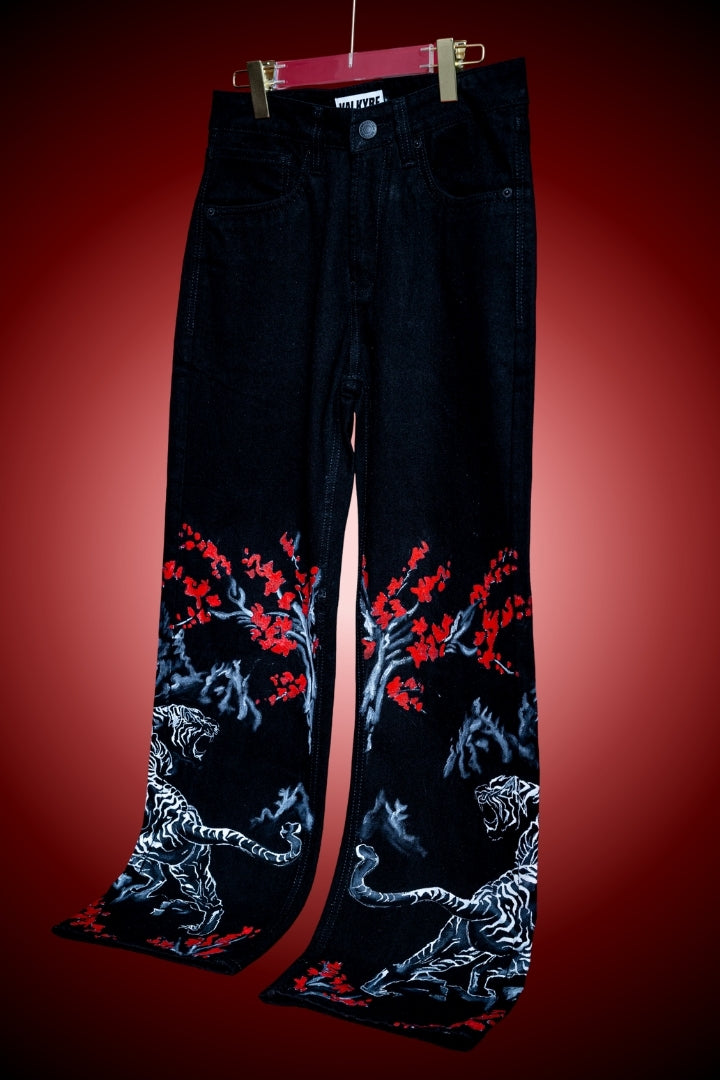 ‘CROUCHING TIGER HIDDEN DRAGON’ VALKYRE JEANS
