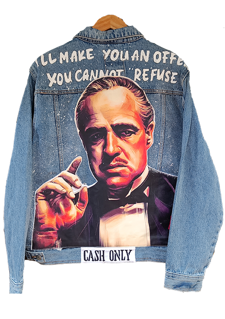 'THE GODFATHER' PRINTED VALKYRE JACKET