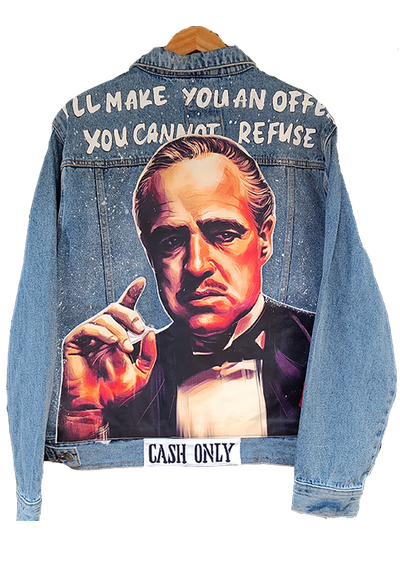 'THE GODFATHER' PRINTED VALKYRE JACKET