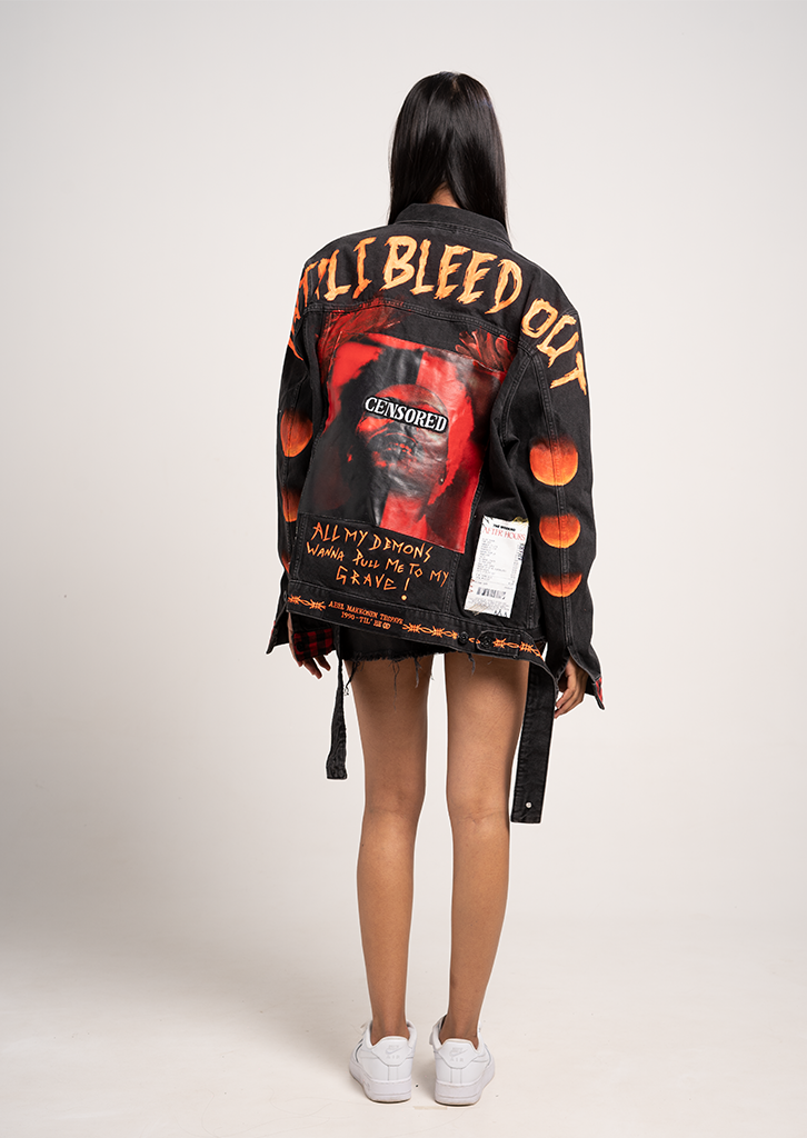 'UNTIL I BLEED OUT' VALKYRE JACKET