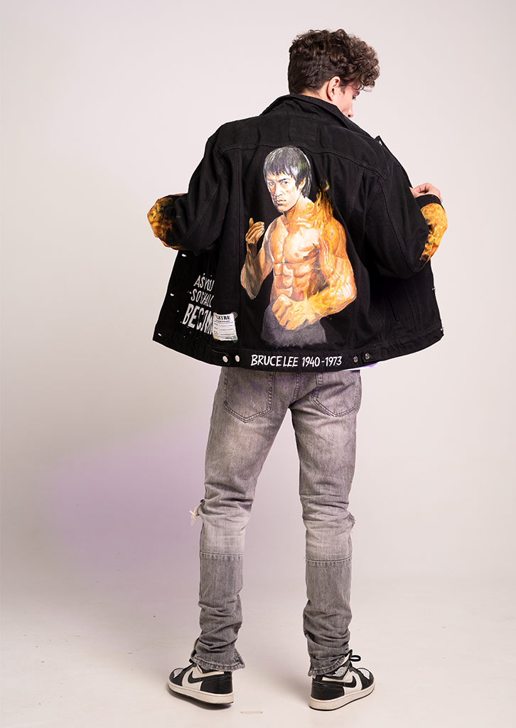 BRUCE LEE ‘UP IN FLAMES’ VALKYRE JACKET