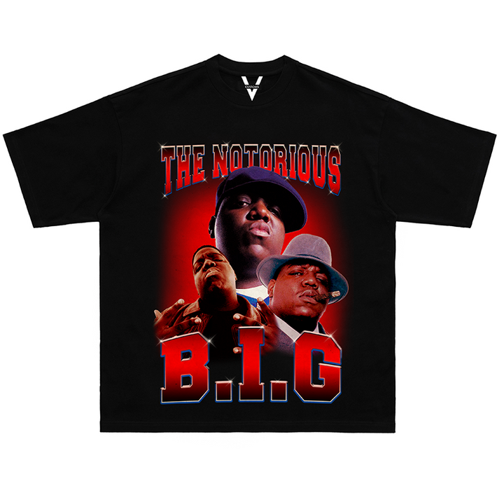 NOTORIOUS B.I.G - 2022 90s STYLE BOOTLEG VALKYRE T-SHIRT