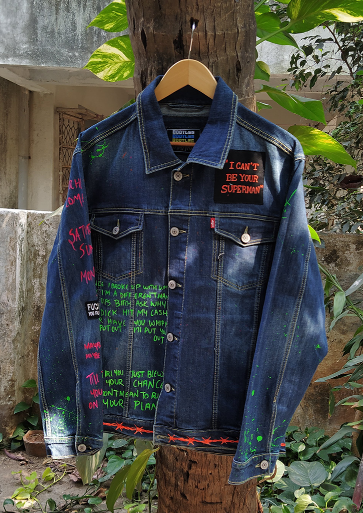 Superman 2025 jean jacket