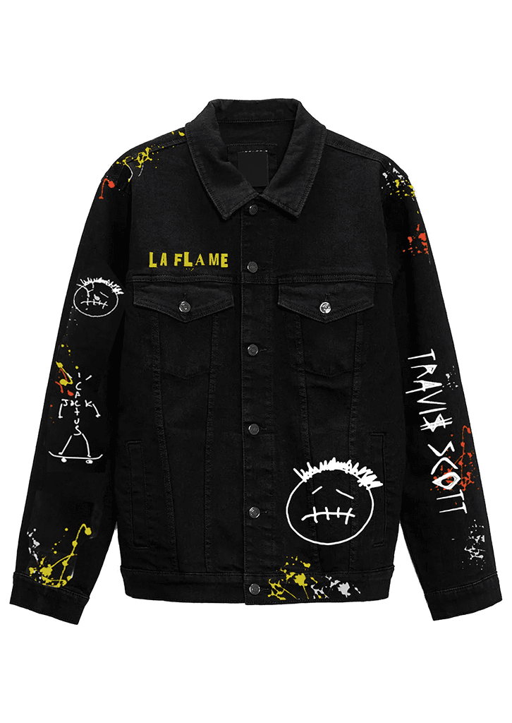 Travis scott 2025 jean jacket