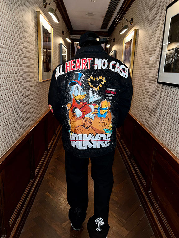 SCROOGE SAYS 'ALL HEART NO CASH' VALKYRE JACKET